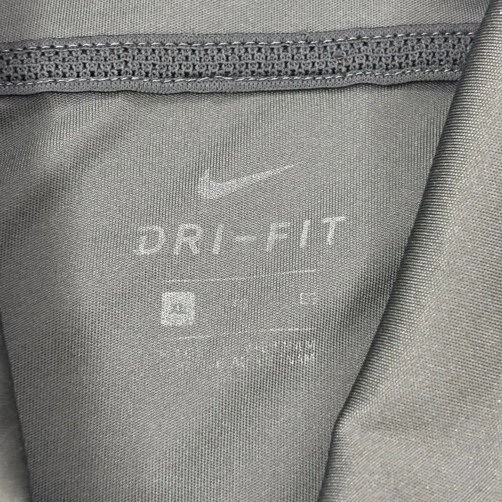 Nike DriFit Mens Size XL Clemson University Tigers Polo Shirt Gray
